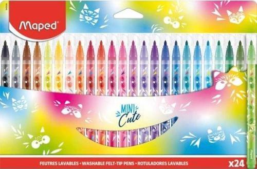 Mini Cute Keçeli Kalem 24 Renk 845406