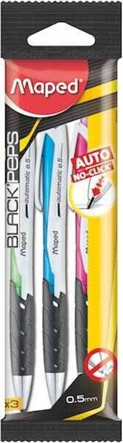 Otomatik Versatil Kalem (Mekanik Kurşun Kalem) 0,5Mm (3 Lü Paket) 315414559556