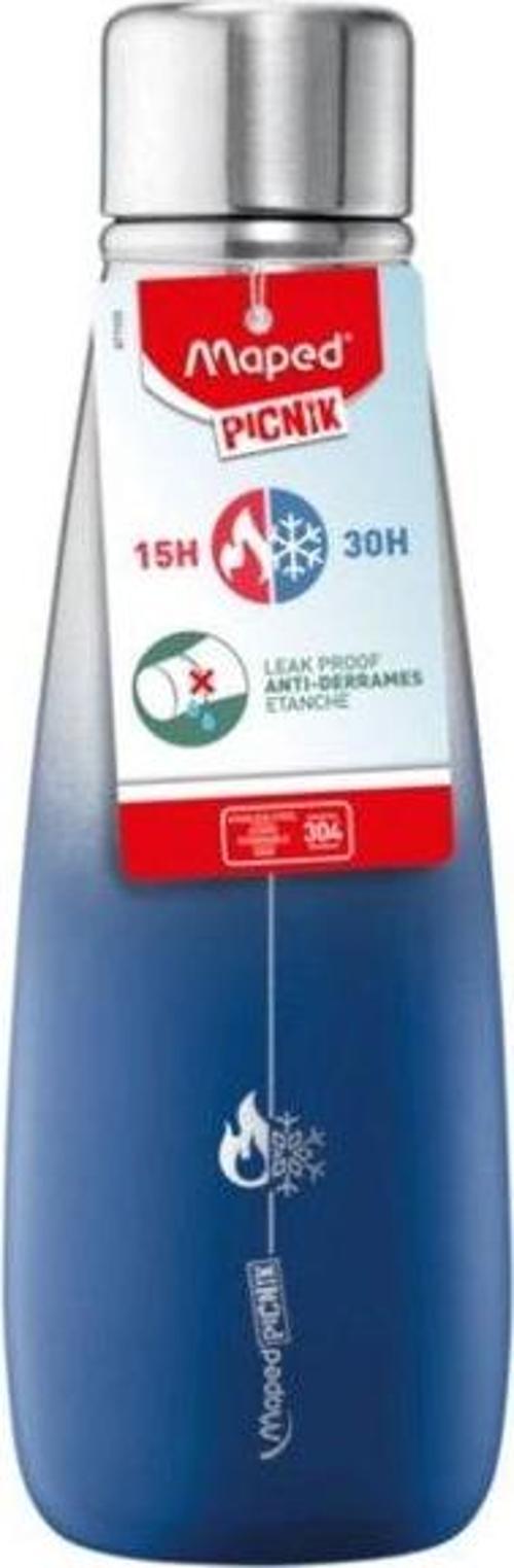 Picnik 500 Ml Yetişkin Termosu Soğuk - Sıcak (Matara) Mavi 871103