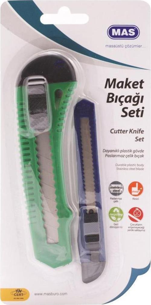 Kartelada Maket Bıçağı Seti Büyük + Küçük