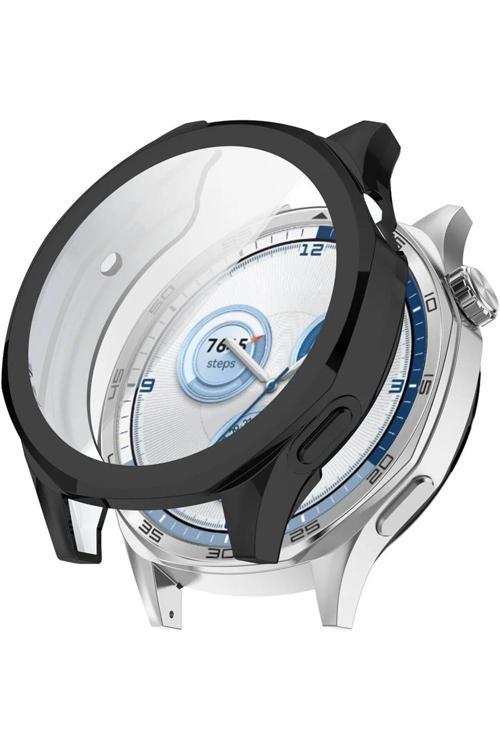 Huawei Watch Gt4 Uyumlu 46 Mm İle Uyumlu Kasa Ve Ekran Koruyucu 360 Tam Koruma Kılıf