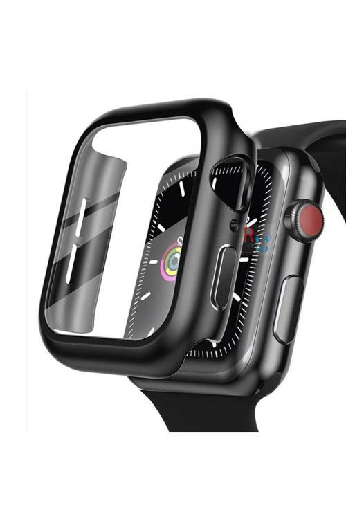 Apple Watch Se 4 5 Seri 40 Mm İle Uyumlu Kasa Ve Ekran Koruyucu 360 Koruma Kapak