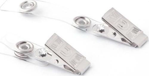 3536 Kart Klipsi Metal Maşalı Şeffaf Tekli (1 Adet)