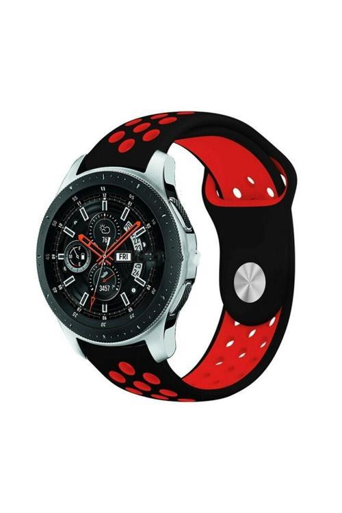 Huawei Watch Gt 5 46 Mm  İle Uyumlu Kordon 22 Mm Delikli Spor Kayış