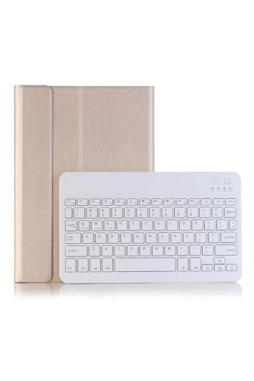 Ipad Pro 11 /1.2.3.4. Nesil A243 5A2759 A2761 A2762 Bluetooth Özellikli Kalem Bölmeli Klavyeli Kılıf