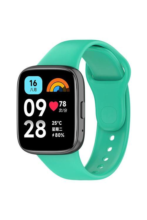 Xiaomi Redmi Watch 3 Active Uyumlu Spor Şık Tasarımlı Kayış Yumuşak Jel Kayış Kordon