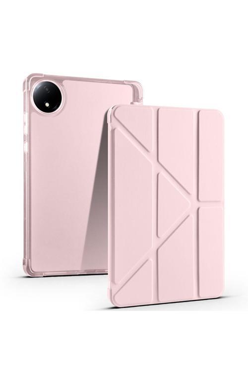 Redmi Pad Se 8.7 İnç İle Uyumlu Kılıf Üçgen Standlı Kalem Bölmeli Tablet Kılıfı