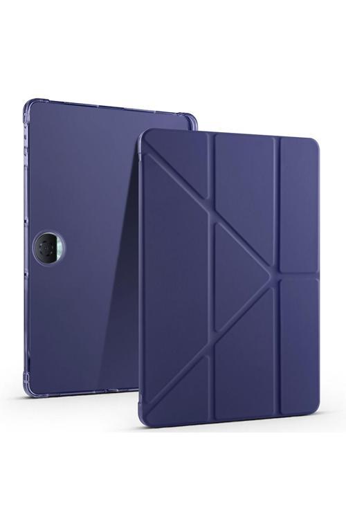 Honor Pad 9 İle Uyumlu 12.1 İnç Kılıf Üçgen Standlı Kalem Bölmeli Tablet Kılıfı