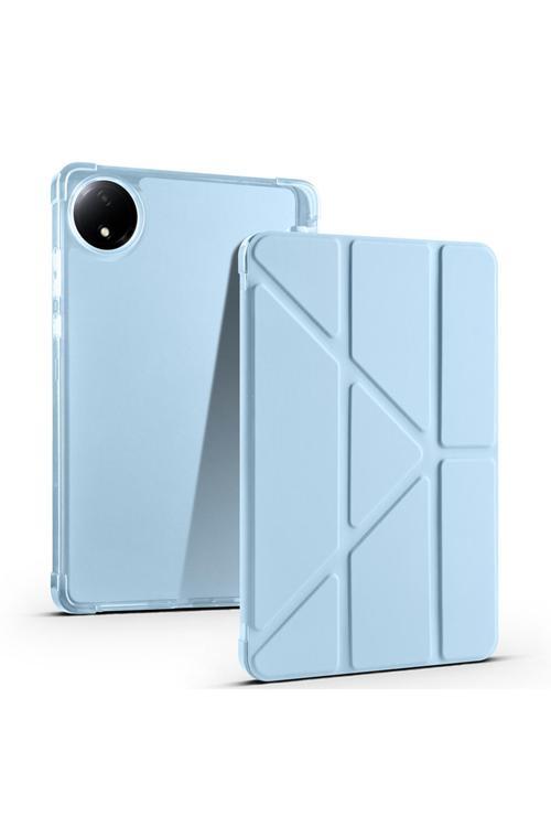 Redmi Pad Se 8.7 İnç İle Uyumlu Kılıf Üçgen Standlı Kalem Bölmeli Tablet Kılıfı