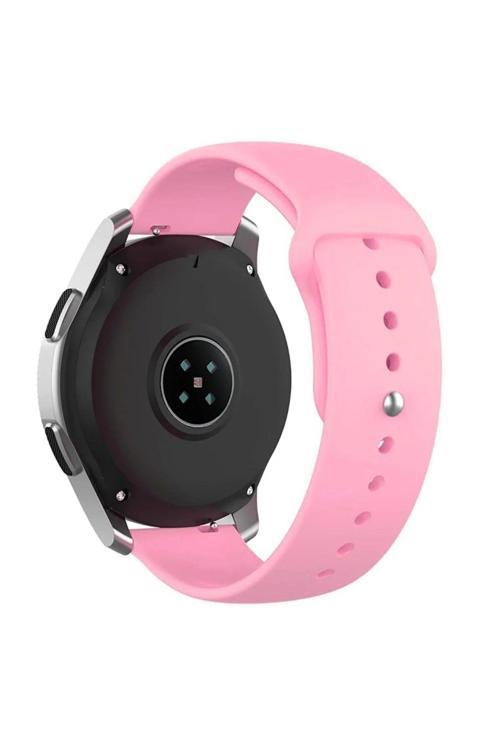 Samsung Galaxy Watch 3 45 Mm - Samsung Galaxy Watch 46 Mm Tam Uyumlu 22 Mm Klasik Silikon Kordon