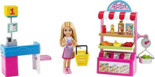 Mattel Oyuncak Barbie Chelsea Meslekleri Öğreniyor Market Çalışanı Chelsea ve Oyun Seti Gtn67