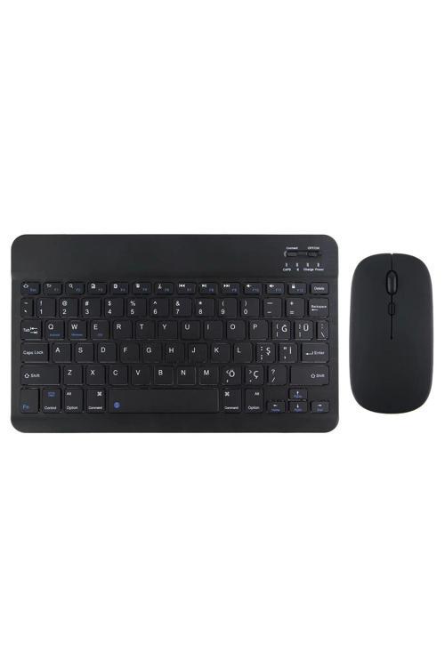 Samsung Galaxy Tab S10 Ultra 14.6 '' İle Uyumlu Bluetooth Özellikli Klavye Mouse Set