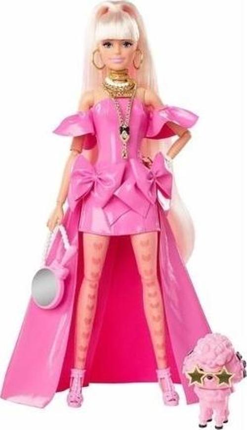 Mattel Oyuncak Barbie Extra Şık Bebek ve Yavru Köpeği Hhn12