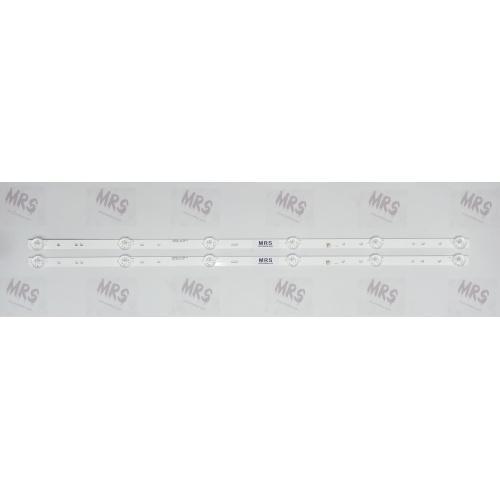 DLED32YM 2X6 0005 P9 LED BAR, YU-MA-TU 32, TELENOVA 32D4001, SJ.YM.D3200601-3030ES-M