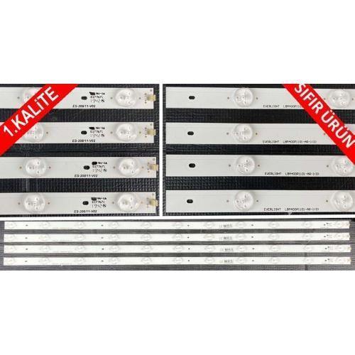 YT-4011 40", EVERLIGHT LBM400P1101-AR-1, 4 PARÇA, 11 LED, TV LED BAR