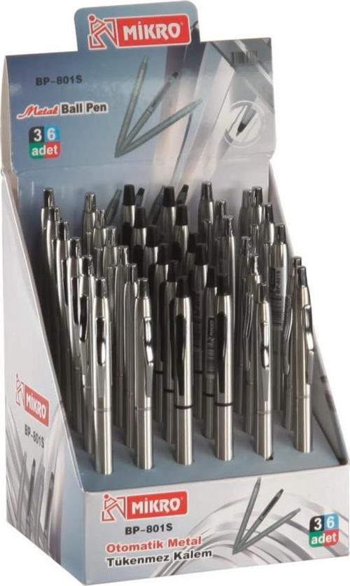 Bp-801S Tükenmez Kalem Karışık Renk 1 Adet