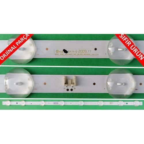 32MN19HM SIFIR ORJİNAL LED BAR TAKIMI, SSC_32LJ61_HD_S 32MN19HM SSC_32LJ61_HD_8LED