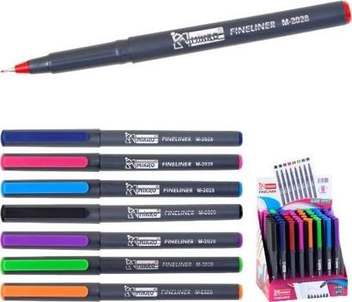 Fineliner 0.4 Mm Keçe Uç Kalem M-2028 Karışık Renkler (48 Lik Paket)