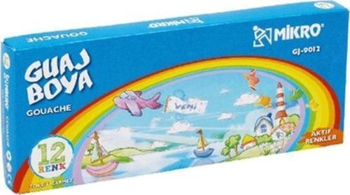 Guaj Boya 12 Renk Set 9Ml GJ-9012