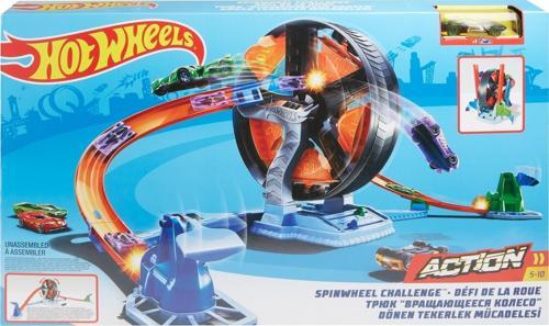 Oyuncak Hot Wheels Dönen Tekerlek Macerası Yarış Seti GJM77