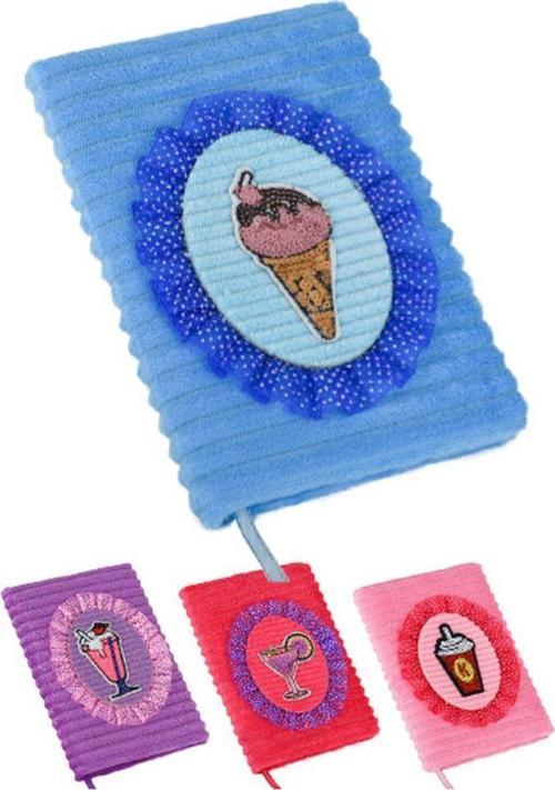 Hatıra Defteri Peluş 20X14 Cm (Asorti Karışık Renklerde) Pls-13