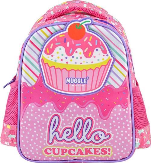 Anaokulu Sırt Çantası Cup Cake Pembe Mu-7075