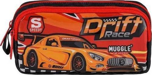 Kalem Çantası Drift Car Siyah Mu-9536