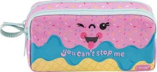 Kalem Çantası Pink Ice Cream Pembe Mu-8713