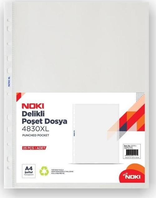 A4 Poşet Dosya Xl 4830Xl25 (25 Li Paket)