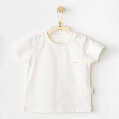Ac25971 Casual Bebek Tişört White