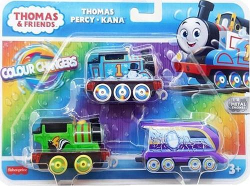 Oyuncak Thomas ve Arkadaşları Renk Değiştiren Küçük Trenler (3 Lü Paket) Hnp82