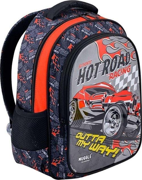 Okul Sırt Çantası Hot Roat Siyah Mu-0112