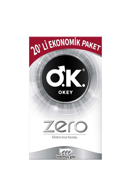 Zero 20 Li Prezervatif Ekonomik Paket