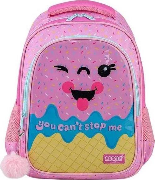 Okul Sırt Çantası Pink Ice Cream Pembe Mu-8652