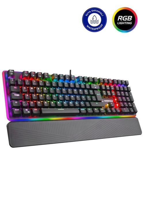 Kb-R96 Ultımate Optical Switch Full Rgb Ve Metal Gövdeli Su Geçirmez Mekanik Gaming Oyuncu Klavyesi