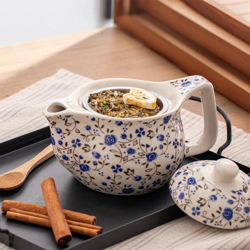 Kosova Dem-132-4 Isıya Dayanıklı Porselen Demlik 400 Ml 