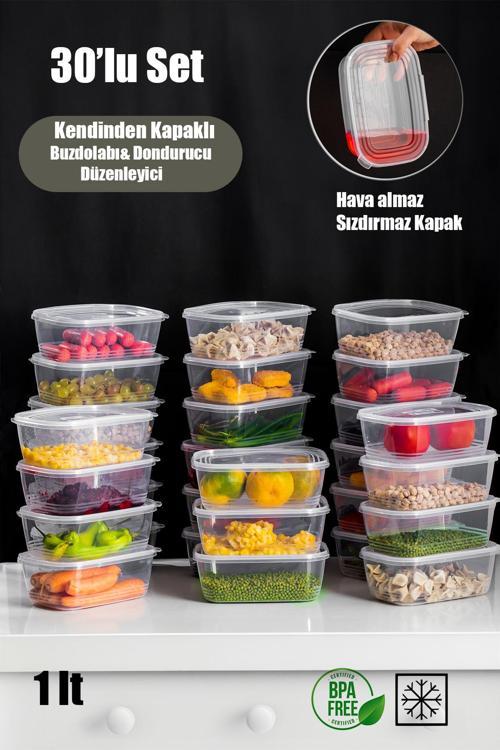 1072 buzluk kabı 1 lt şeffaf (kutu) X 30