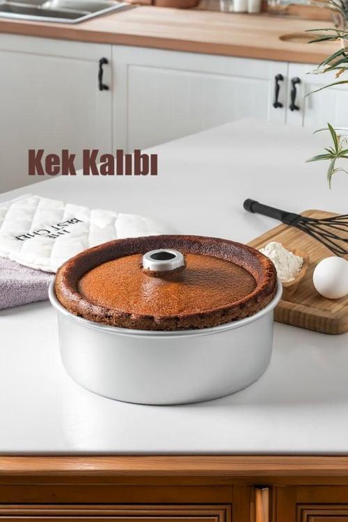 Porsima 15974 Kek Kalıbı Turta Kalıbı Yuvarlak Kek Kalıbı 22x8 Cm