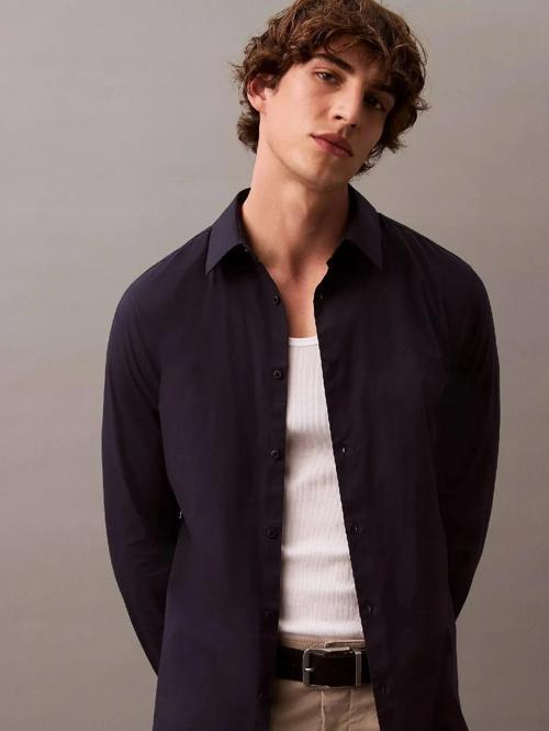 LS SOLID STRETCH SLIM SHIRT ERKEK Gömlek LV04LB145G-CEF