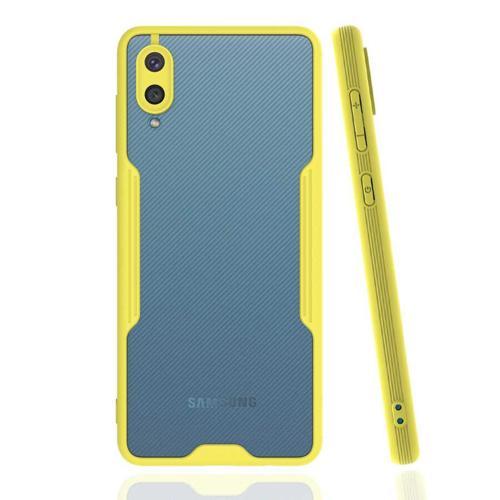 Galaxy A02 Kılıf Kamera Korumalı Arkası Şeffaf Silikon