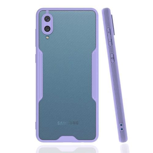 Galaxy A02 Kılıf Kamera Korumalı Arkası Şeffaf Silikon