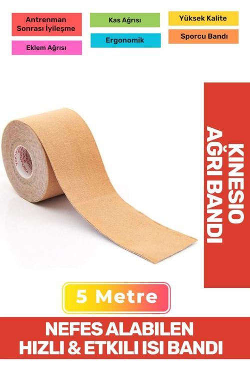 Hızlı Etkili Büyük Boy Kas Eklem Bel Bacak Kol Boyun Sırt Omuz Karın Kalça Ağrı Isı Bandı 5cmx5m