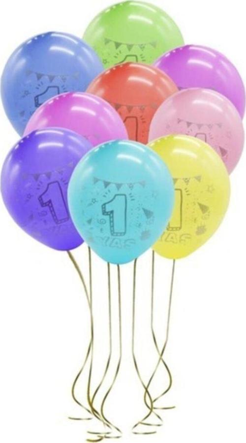 Balon Baskılı 1 Yaş Karışık Pm-72105 (100 Lü Paket)