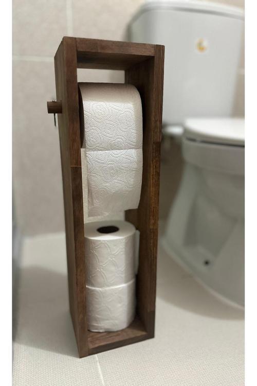 Dekoratif Wc Ahşap Peçetelik Dekoratif Banyo Düzenleyici