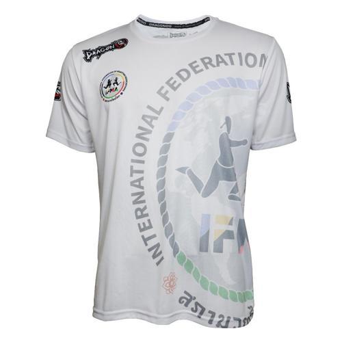 TX8591 IFMA Muaythai Tişört IFMA Dijital Basklı Muay Thai Tişört DRG.MHT