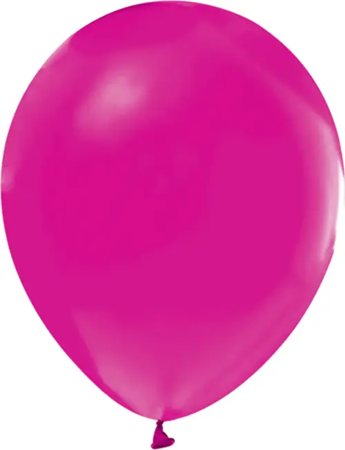 Balon Düz Renk Fuşya Pm-72099 (100 Lü Paket)
