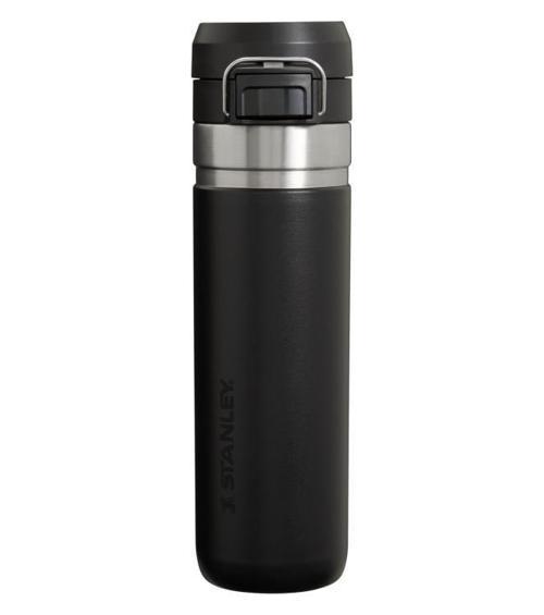 The Quick-Flip Water Bottle 0.7L / 24oz Black 2.0 Termos