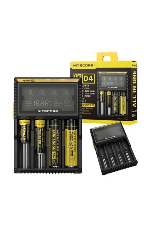 Nıtecore D4 Dıgıtal Pil Şarj Cihazı (aa-aaa-aaaa-c-18650)