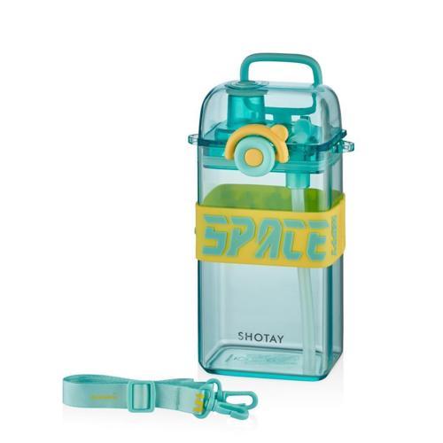 Su Matarası Space Tritan Turkuaz 500Ml