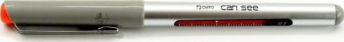 Roller Kalem Can See Jel Bilye Uçlu 0,7 Mm Kırmızı Cfr-157Csn (12 Li Paket)